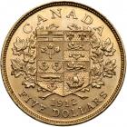 Canada. 5 Dollars, 1912. EF - 2