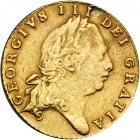 Great Britain. &frac12; Guinea, 1801. F