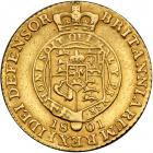 Great Britain. &frac12; Guinea, 1801. F - 2