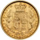 Great Britain. Sovereign, 1864. EF - 2