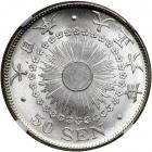 Japan. 50 Sen, 1917 (Taisho 6). NGC MS66