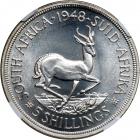 South Africa. 5 Shillings, 1948. NGC PF67 - 2