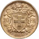 Switzerland. 20 Francs, 1903-B. PCGS MS63 - 2