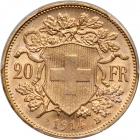 Switzerland. 20 Francs, 1914-B. PCGS MS64 - 2