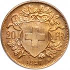 Switzerland. 20 Francs, 1927-B. PCGS MS66 - 2