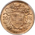 Switzerland. 20 Francs, 1935-B. PCGS MS65 - 2