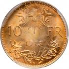 Switzerland. 10 Francs, 1913-B. PCGS MS67 - 2