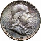 1958 Franklin Half Dollar. PCGS MS66