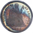 1885 Liberty Seated Dime. PCGS PF67