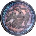 1885 Liberty Seated Quarter Dollar. PCGS PF66 - 2