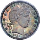 1911 Barber Quarter Dollar. PCGS PF66