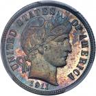 1911 Barber Dime. PCGS PF65