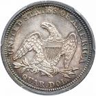 1854 Liberty Seated Quarter Dollar. Arrows. PCGS MS62 - 2