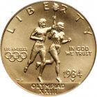 1984-W Olympic $10 gold coin