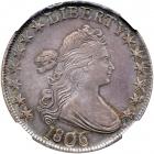 1806. Pointed 6, Stem Not Through Claw Overton-109 Rarity 1. NGC AU55