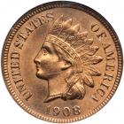 1908-S Indian Head Cent. NGC MS66