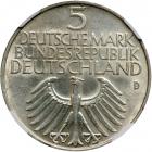 Germany. 5 Mark, 1952-D - 2