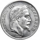 France. Platinum 100 Francs, 1858-A. BU