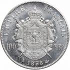 France. Platinum 100 Francs, 1858-A. BU - 2