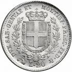 Italian States - Sardinia. Platinum 20 Lire, 1858-P. BU - 2