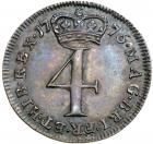 Great Britain. Four Pence, 1776. NGC MS63 - 2