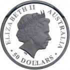 Australia. Platinum 50 Dollar, 2013-P. PF70