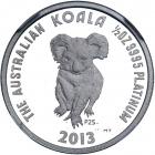 Australia. Platinum 50 Dollar, 2013-P. PF70 - 2