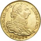 Spain. 4 Escudos, 1788/7 M (Madrid). NGC MS62