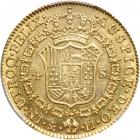 Spain. 4 Escudos, 1779-PJ (Madrid). PCGS AU55 - 2