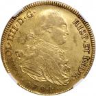 Bolivia. 8 Escudos, 1794-PR (Potosi). NGC EF45