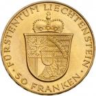 Liechtenstein. 50 Franken, 1956. NGC MS64 - 2