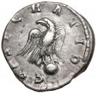 Divus Pertinax. Silver Denarius (2.6 g), died AD 193. VF - 2