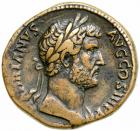 Hadrian. Æ Sestertius (23.4 g), AD 117-138. VF