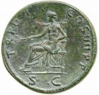 Trajan. Æ Sestertius (25.7 g), AD 98-117. VF - 2