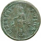 Nerva. Æ Sestertius (27.1 g), AD 96-98. VF - 2