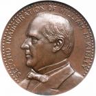 1901-Dated William McKinley Second Inauguration Bronze Medal. NGC MS62