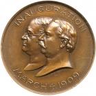 1909-Dated William H. Taft Inauguration Bronze Medal. NGC MS63