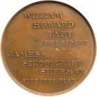 1909-Dated William H. Taft Inauguration Bronze Medal. NGC MS63 - 2