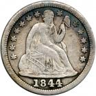 1844 Liberty Seated Dime