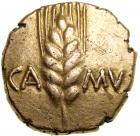 Celtic Britain, Trinovantes and Catuvellauni. Cunobelin. Gold Stater (5.4 g), ca. AD 10-43. EF