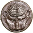 Bruttium, Rhegion. Silver Tetradrachm, ca. 425-420 BC. EF