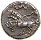 Sicily, Syracuse. Second Democracy. Silver Tetradrachm, 466-405 BC. AEF