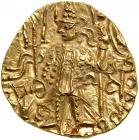 Kushan Empire. Vasu II and Successors. Gold Stater (7.8g), c. AD 295-385. MS