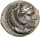 Macedonian Kingdom. Alexander III 'the Great'. Silver Tetradrachm (17.0 g), 336-323 BC. EF