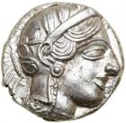 Attica, Athens. Silver Tetradrachm (17.2 g), ca. 460-404 BC. MS