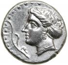 Paphlagonia, Sinope. Silver Drachm (6.0 g), ca. 330-300 BC. AU