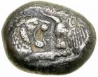 Lydian Kingdom. Kroisos. Silver Siglos (5.2 g), ca. 560-546 BC. VF