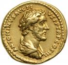 Antoninus Pius. Gold Aureus (7.2g), 138-161 AD. VF