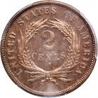 1871 Two Cents. PCGS PF64 - 2