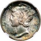 1945-S Mercury Dime. Microscopic mint mark. NGC MS67*